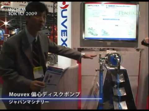 INCHEM TOKYO 2009 Mouvex偏心ディスクポンプ – ジャパンマシナリー