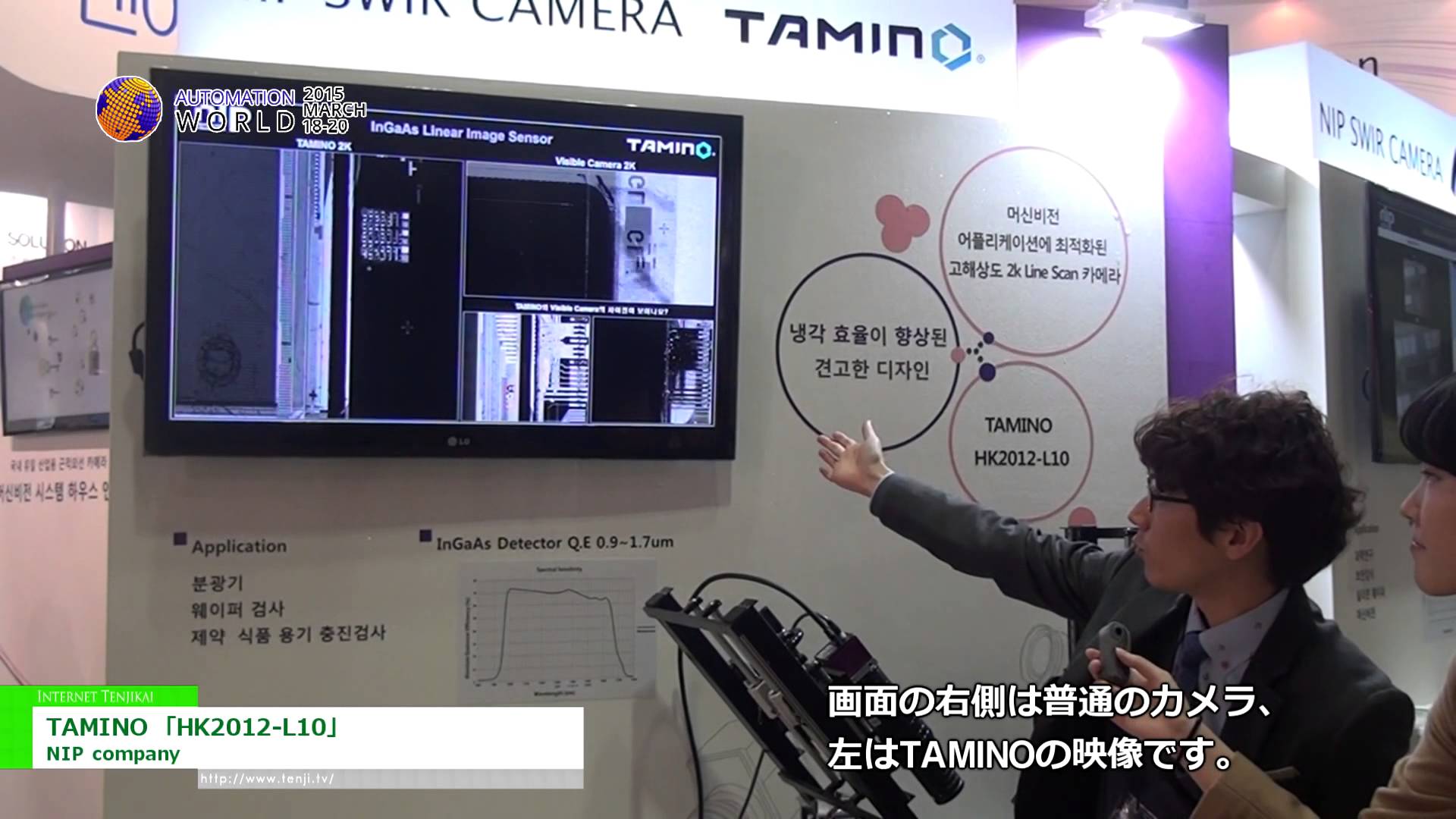 [Automation World 2015] TAMINO 「HK2012-L10」 – NIP company