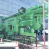 [建設・測量 生産性向上展 2019] 超低空頭スライド工法 大口径岩盤掘削機「KB-1500RⅡ」 – 山本基礎工業株式会社