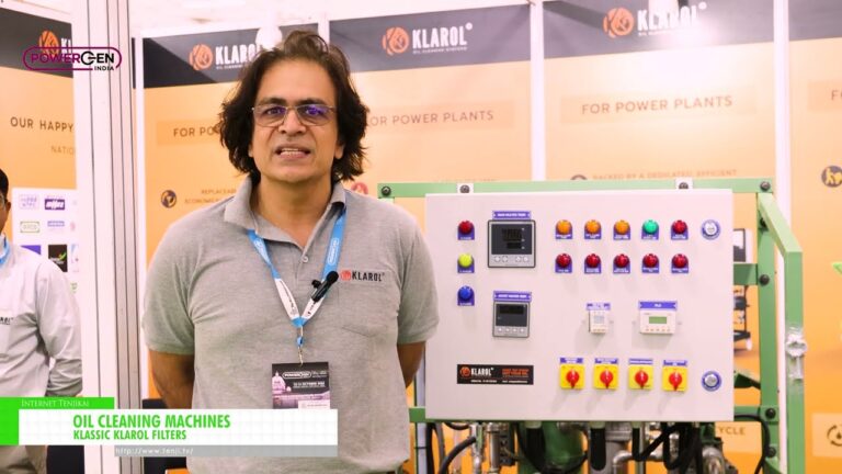 [POWERGEN India 2022] Oil Cleaning Machines - Klassic Klarol Filters