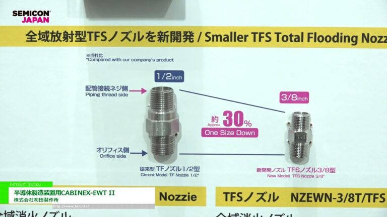 [SEMICON Japan 2022] 半導体製造装置用CABINEX-EWT II - 株式会社初田製作所