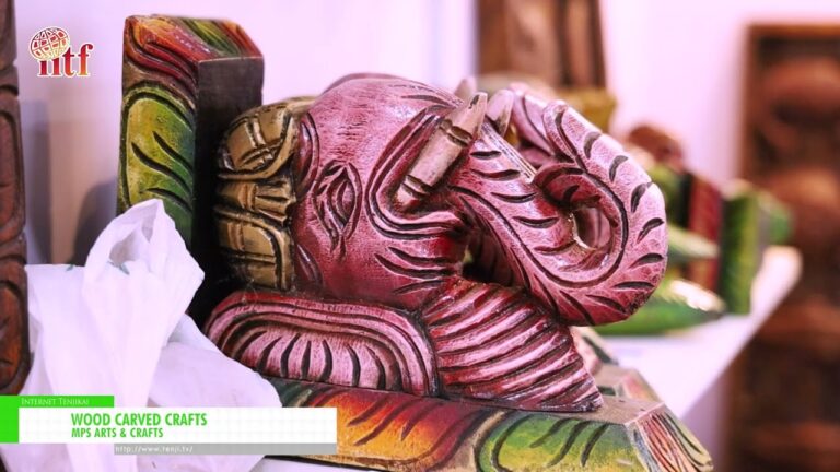[India International Trade Fair (IITF) 2024] Wood Carved Crafts - MPS ARTS & CRAFTS
