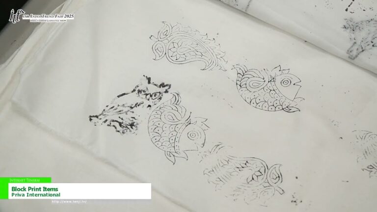 [第15回インドトレンドフェア東京2025 (秋・冬)] Block Print Items - Priva International
