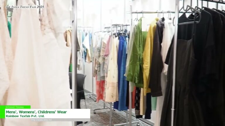 [第16回インドトレンドフェア東京2025] Mens', Womens', Childrens' Wear - Rainbow Texfab Pvt. Ltd.