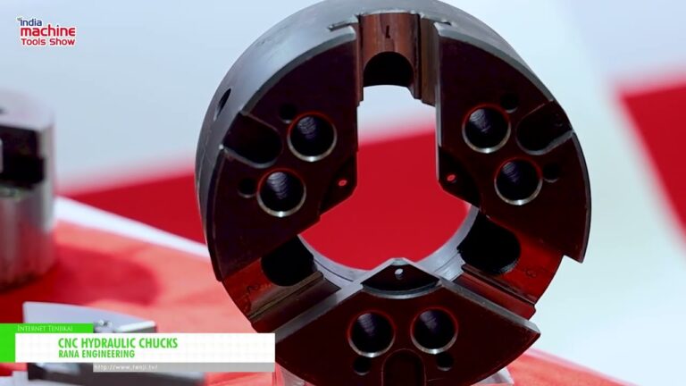 [India Machine Tools Show 2025] CNC Hydraulic Chucks - RANA ENGINEERING