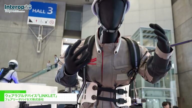 ウェアラブルデバイス「LINKLET」 - フェアリーデバイセズ株式会社 [Interop Tokyo 2026]