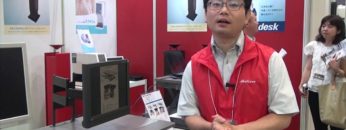 [総務・人事・経理ワールド 2016] 机に設置する昇降デスク「core desk」 – 株式会社アビリーブ