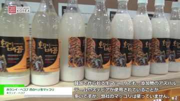 [Food Week Korea 2016] ホランイ・ベコブ 虎のヘソ生マッコリ – ホランイ・ベコブ