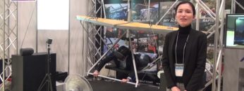 [テーマパークEXPO 2016] VRハンググライダー – メディアフロント・ジャパン株式会社