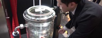 [P-MEC Japan 2017] 反応装置「Blue Label」手動昇降タイプ – 株式会社旭製作所