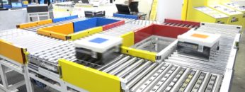 [JAPAN PACK 2017 ] ラン・オン・デマンドを実現する技術が搬送ラインの組み替えも簡単にする「パワーモーラ」＆「id-PAC」 – 伊東電機株式会社