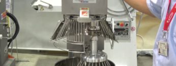 [第7回 ベーカリー&カフェジャパン 2018] プラネタリー方式多用途対応縦型ミキサー「マイティSシリーズ」 – 株式会社愛工舎製作所