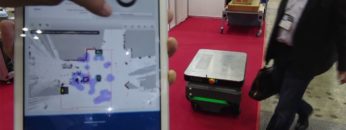 [フードファクトリー 2018] 自律移動ロボット「MiR200」 – カンタムエレクトロニクス株式会社