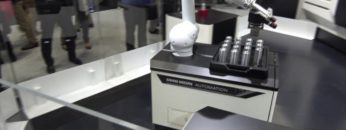 [JIMTOF2018 第29回日本国際工作機械見本市] 自律走行型ロボット「RV3」 – DMG森精機株式会社