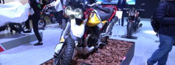 [東京モーターサイクルショー 2019] MOTO GUZZI「V85 TT」 – ピアッジオグループジャパン株式会社