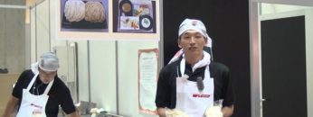 [INTER-FOOD JAPAN 2012] [新作麺発表会] なでしこつけめん – クリタ食品株式会社