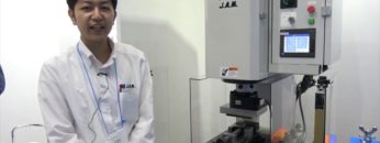 [MF-TOKYO 2019] スクリューサーボプレス「SBP1000AE (フルクローズド圧力制御仕様)」 – 日本オートマチックマシン株式会社