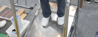 [フードファクトリー 2019] 幅広い現場で滑りにくい靴「Hyper V シリーズ」 – 日進ゴム株式会社