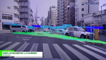 [オートモーティブ ワールド 2020] 他車両と歩行者の起動予測による安全領域推定 – 株式会社iPX