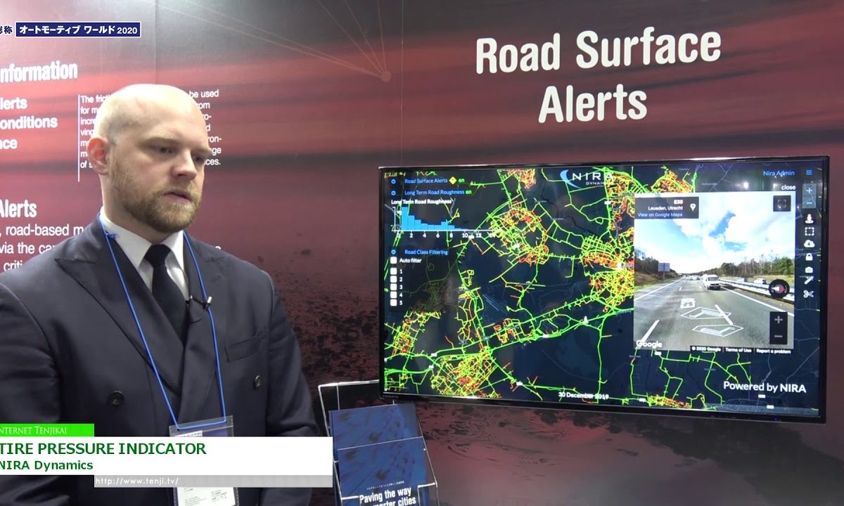 [オートモーティブ ワールド 2020] TIRE PRESSURE INDICATOR – NIRA Dynamics