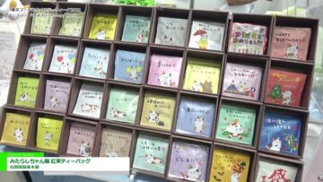 [東京フードテクノロジーウィーク 2021] みたらしちゃん猫 紅茶ティーバッグ – 岩間園製茶本舗