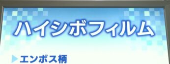 [高機能素材Week 2021] エンボス柄「ハイシボフィルム」 - 林一二株式会社