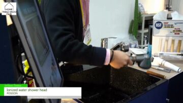 [HOME TABLE DECO FAIR 2021] Ionized water shower head - POSEION