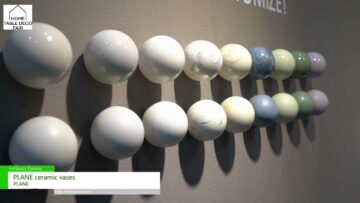 [HOME TABLE DECO FAIR 2021] PLANE ceramic vases - PLANE