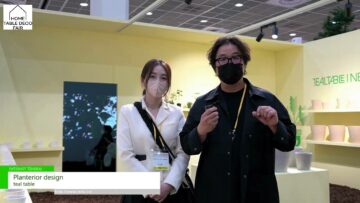 [HOME TABLE DECO FAIR 2021] Planterior design - teal table