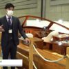 [ジャパンインターナショナルボートショー 2022] マホガニー製ボート「Rigby」 - 有限会社佐野造船所