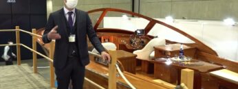 [ジャパンインターナショナルボートショー 2022] マホガニー製ボート「Rigby」 - 有限会社佐野造船所