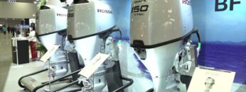 [ジャパンインターナショナルボートショー 2022] 2.4Lエンジン搭載船外機「BF150／135／115」 - Honda