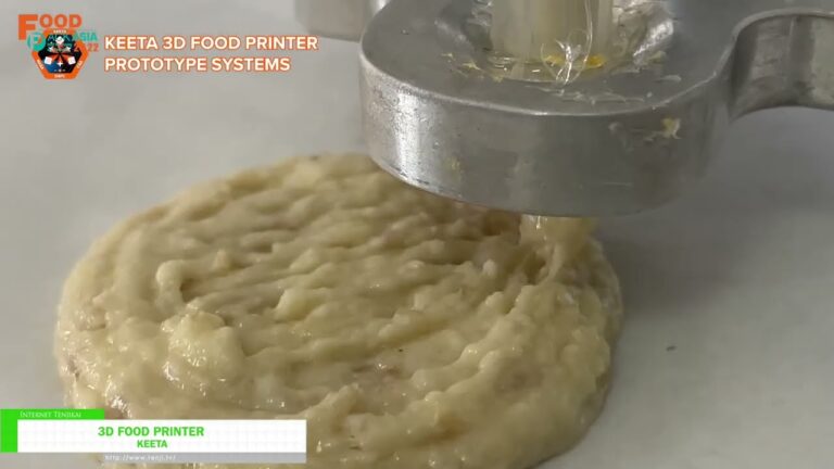 [Food Pack Asia 2022] 3D Food Printer - Keeta