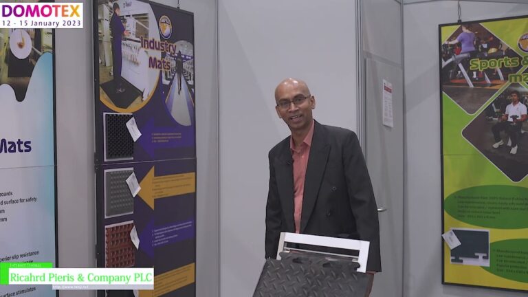 [DOMOTEX 2023 - The World of Flooring] Rubber matting - Ricahrd Pieris & Company PLC