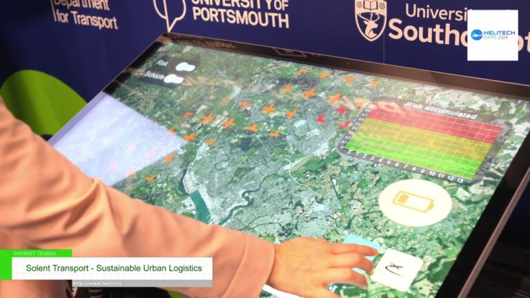 [Helitech Expo 2024] Sustainable Urban Logistics - Solent Transport